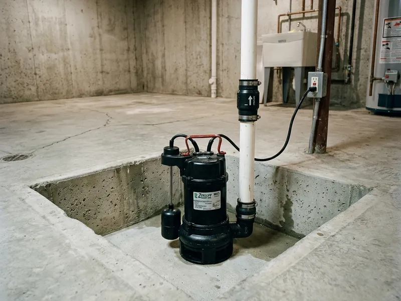Sump Pump Installation Plumber in Center Ridge, AR